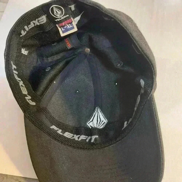 Volcom flexfit L/XL dark heather grey - Picture 4 of 7